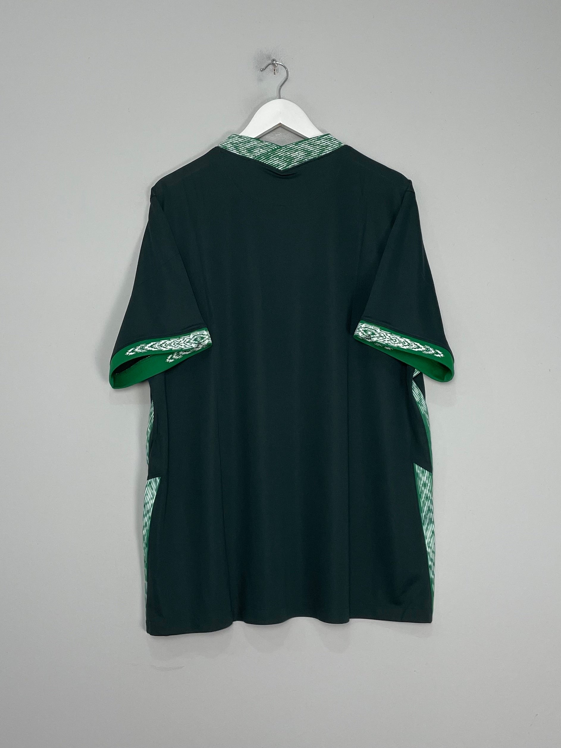 Shop 2020/21 NIGERIA AWAY SHIRT (XXL) NIKE, classic football shirts, vintage football shirts & retro soccer jerseys at Cult Kits