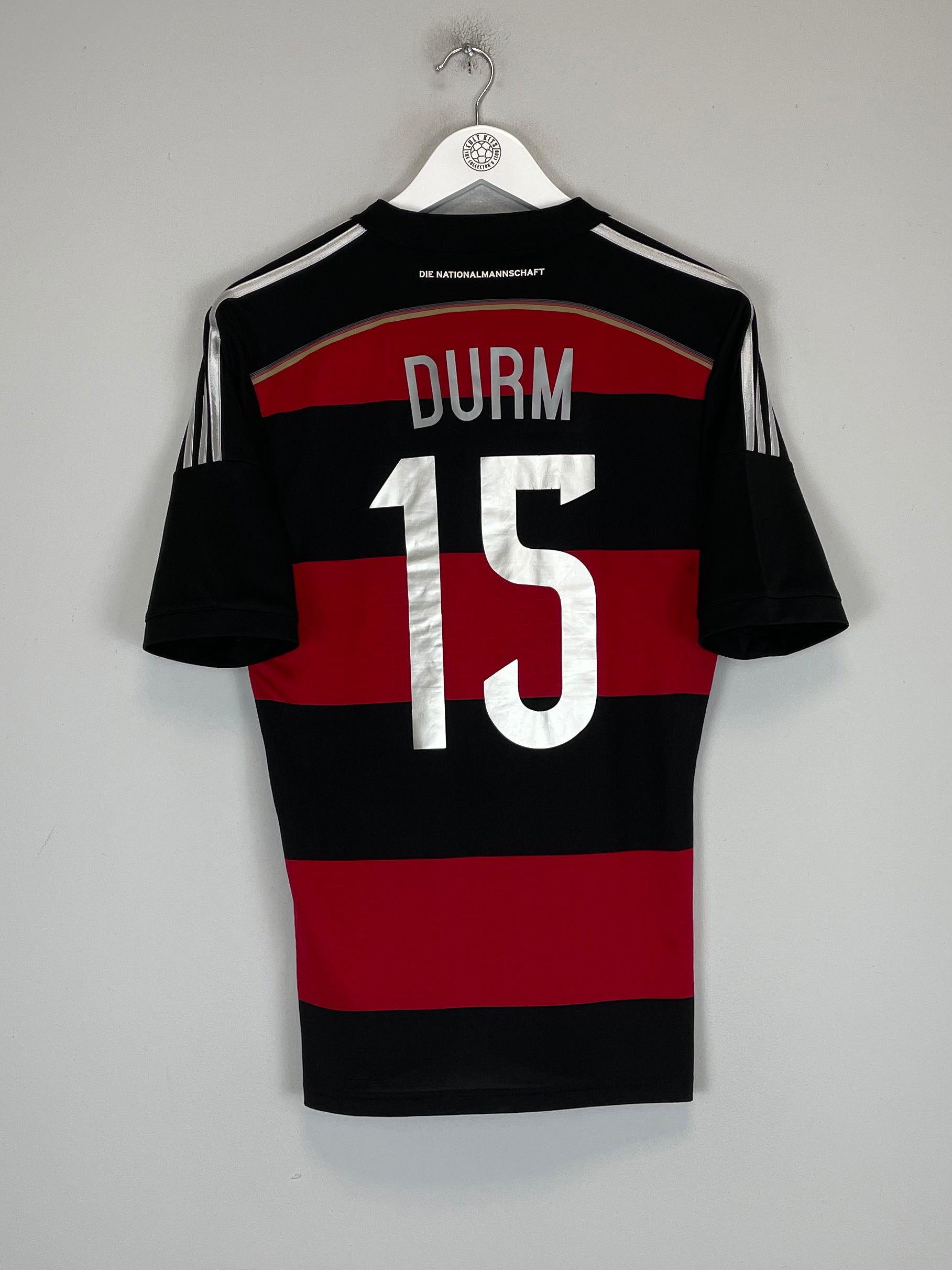 Shop 2014/15 GERMANY DURM #15 AWAY SHIRT (S) ADIDAS, classic football shirts, vintage football shirts & retro soccer jerseys at Cult Kits