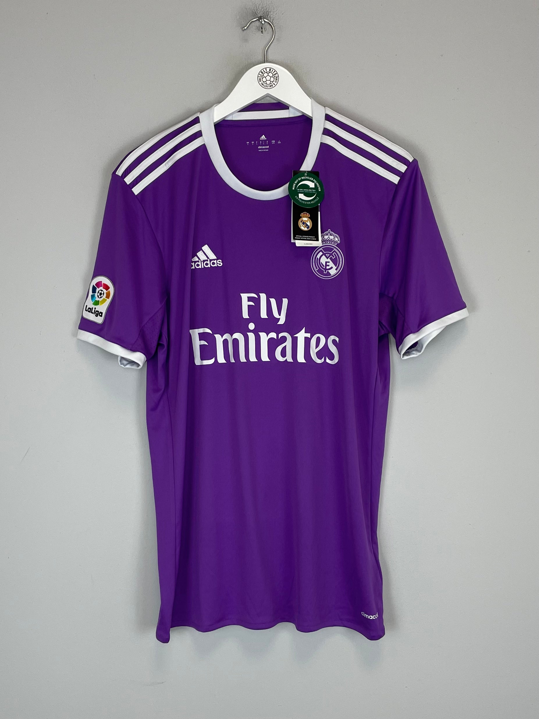 Shop 2017/18 REAL MADRID RONALDO #7 *BNWT* AWAY SHIRT (L) ADIDAS, classic football shirts, vintage football shirts & retro soccer jerseys at Cult Kits