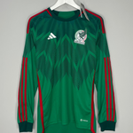 Shop 2022/23 Mexico *BNIB* L/S Home Shirt (M) Adidas, classic football shirts, vintage football shirts & retro soccer jerseys at Cult Kits