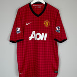 Shop 2012/13 MANCHESTER UNITED KAGAWA #26 HOME SHIRT (XXL) NIKE, classic football shirts, vintage football shirts & retro soccer jerseys at Cult Kits