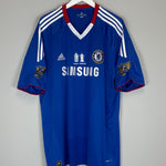 Shop 2010/11 CHELSEA 'DOUBLE WINNERS' HOME SHIRT (XXL) ADIDAS, classic football shirts, vintage football shirts & retro soccer jerseys at Cult Kits