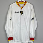 Shop 2002/03 LECCE CHEVANTON #19 AWAY SHIRT (XL) ASICS, classic football shirts, vintage football shirts & retro soccer jerseys at Cult Kits