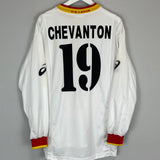 Shop 2002/03 LECCE CHEVANTON #19 AWAY SHIRT (XL) ASICS, classic football shirts, vintage football shirts & retro soccer jerseys at Cult Kits