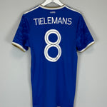Shop 2021/22 LEICESTER CITY TIELEMANS #8 HOME SHIRT (L) ADIDAS, classic football shirts, vintage football shirts & retro soccer jerseys at Cult Kits