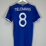 Shop 2021/22 LEICESTER CITY TIELEMANS #8 HOME SHIRT (L) ADIDAS, classic football shirts, vintage football shirts & retro soccer jerseys at Cult Kits