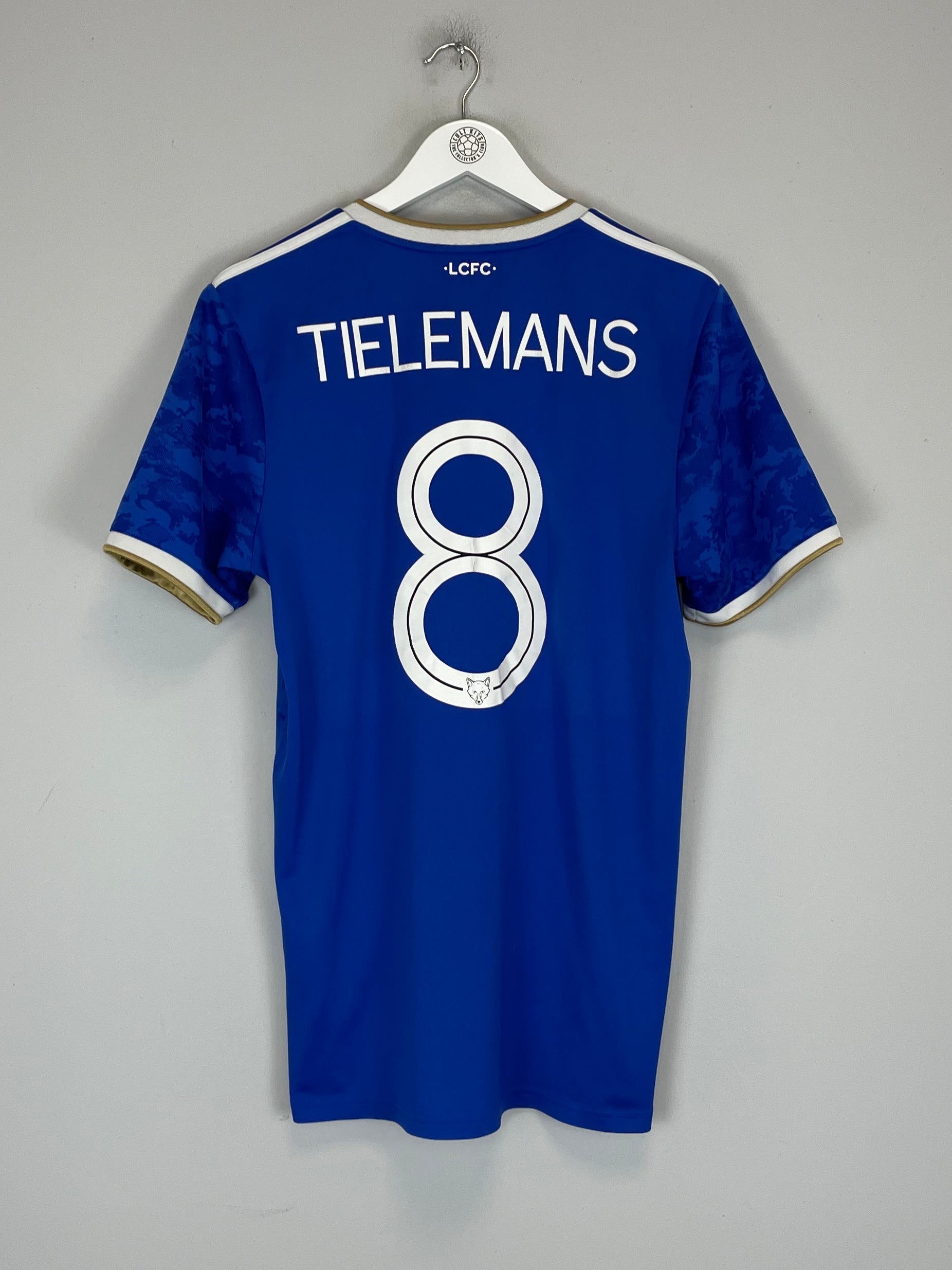 Shop 2021/22 LEICESTER CITY TIELEMANS #8 HOME SHIRT (L) ADIDAS, classic football shirts, vintage football shirts & retro soccer jerseys at Cult Kits