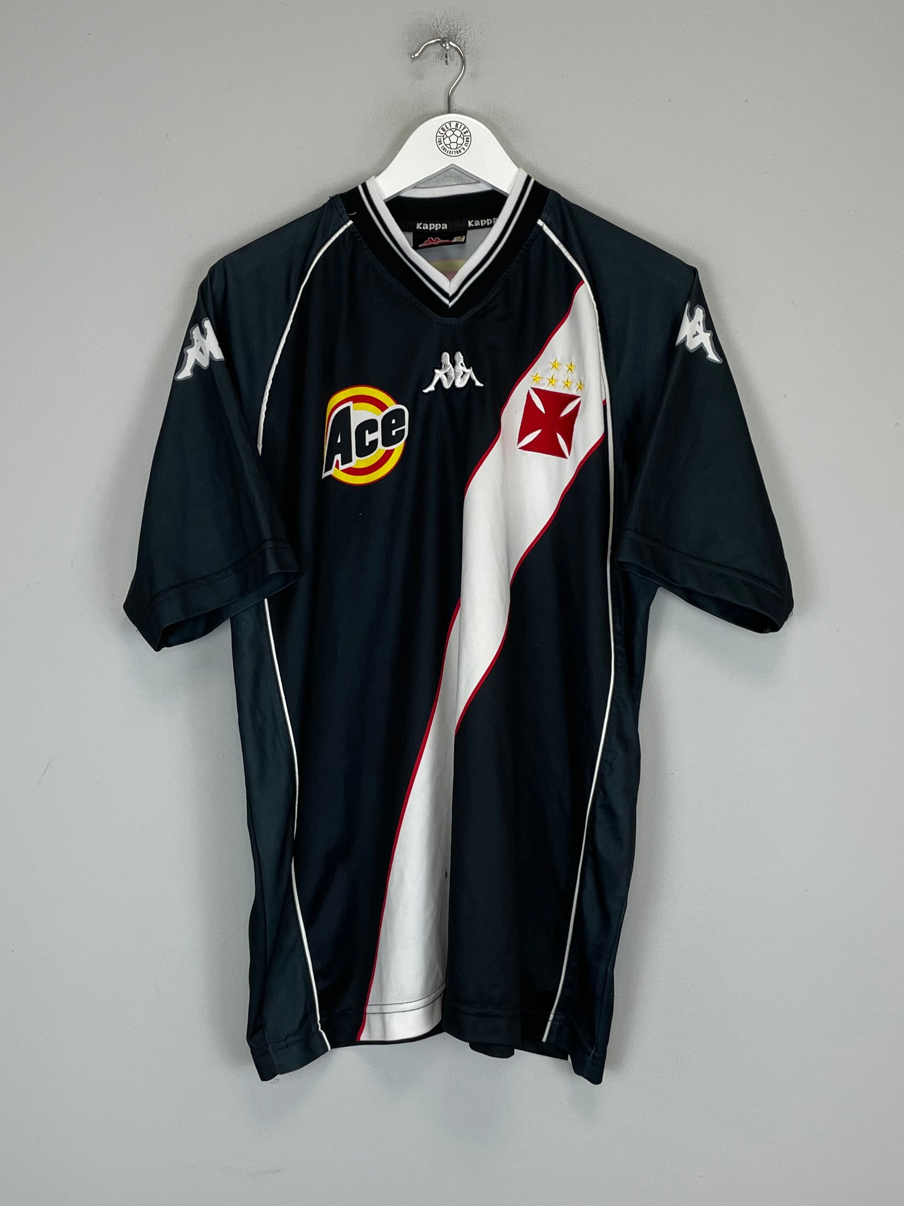Shop 1999/00 VASCO DA GAMA #9 HOME SHIRT (L) KAPPA, classic football shirts, vintage football shirts & retro soccer jerseys at Cult Kits