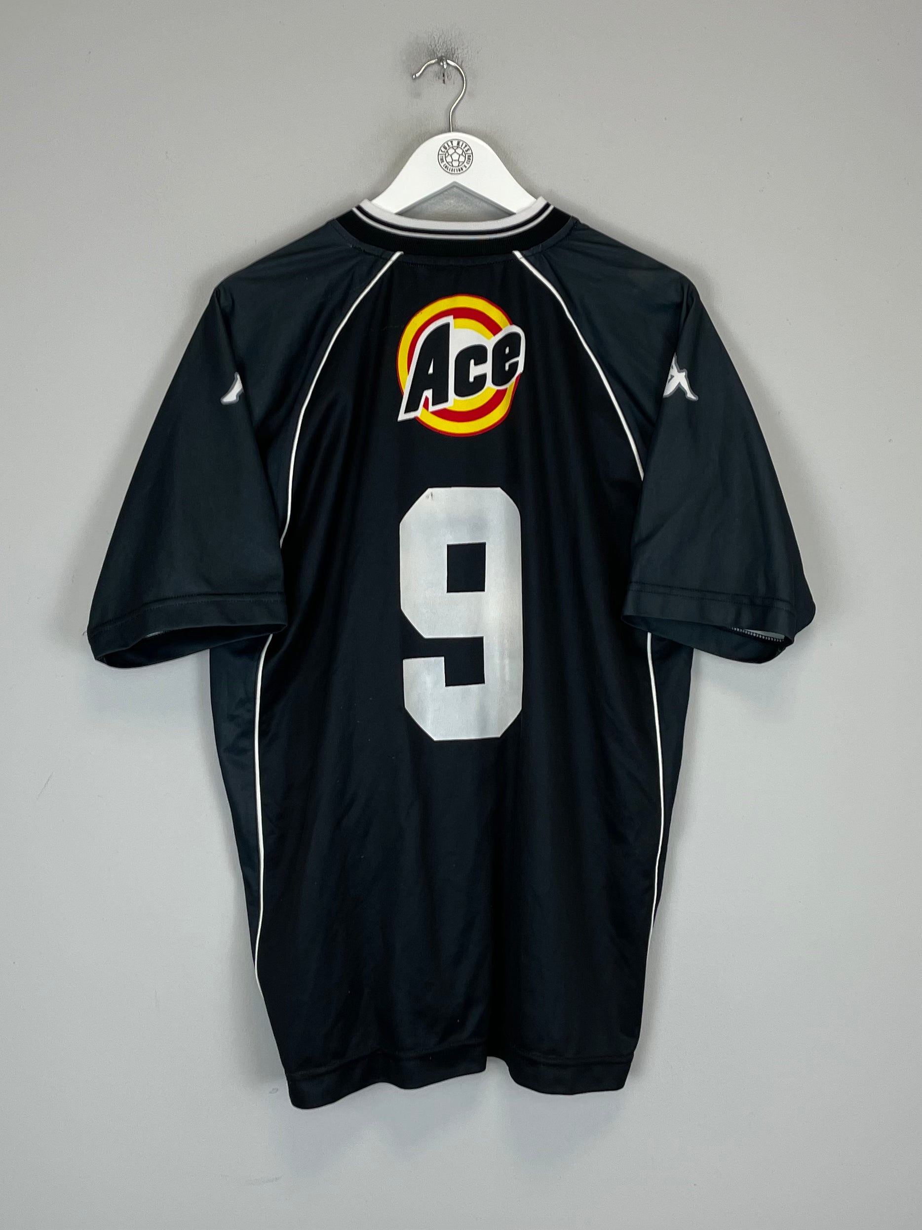 Shop 1999/00 VASCO DA GAMA #9 HOME SHIRT (L) KAPPA, classic football shirts, vintage football shirts & retro soccer jerseys at Cult Kits
