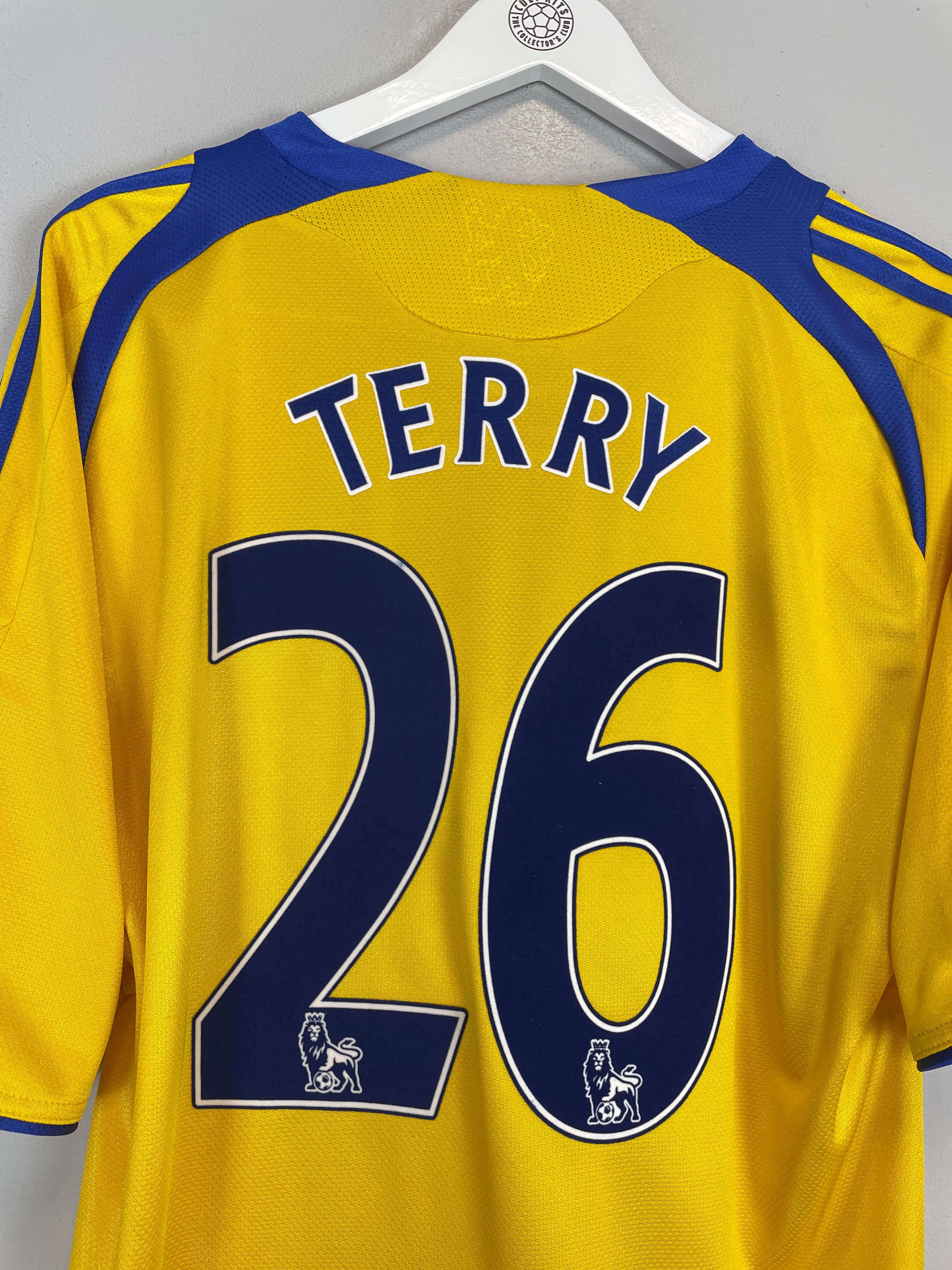 Shop 2008/09 CHELSEA TERRY #26 AWAY SHIRT (XL) ADIDAS, classic football shirts, vintage football shirts & retro soccer jerseys at Cult Kits