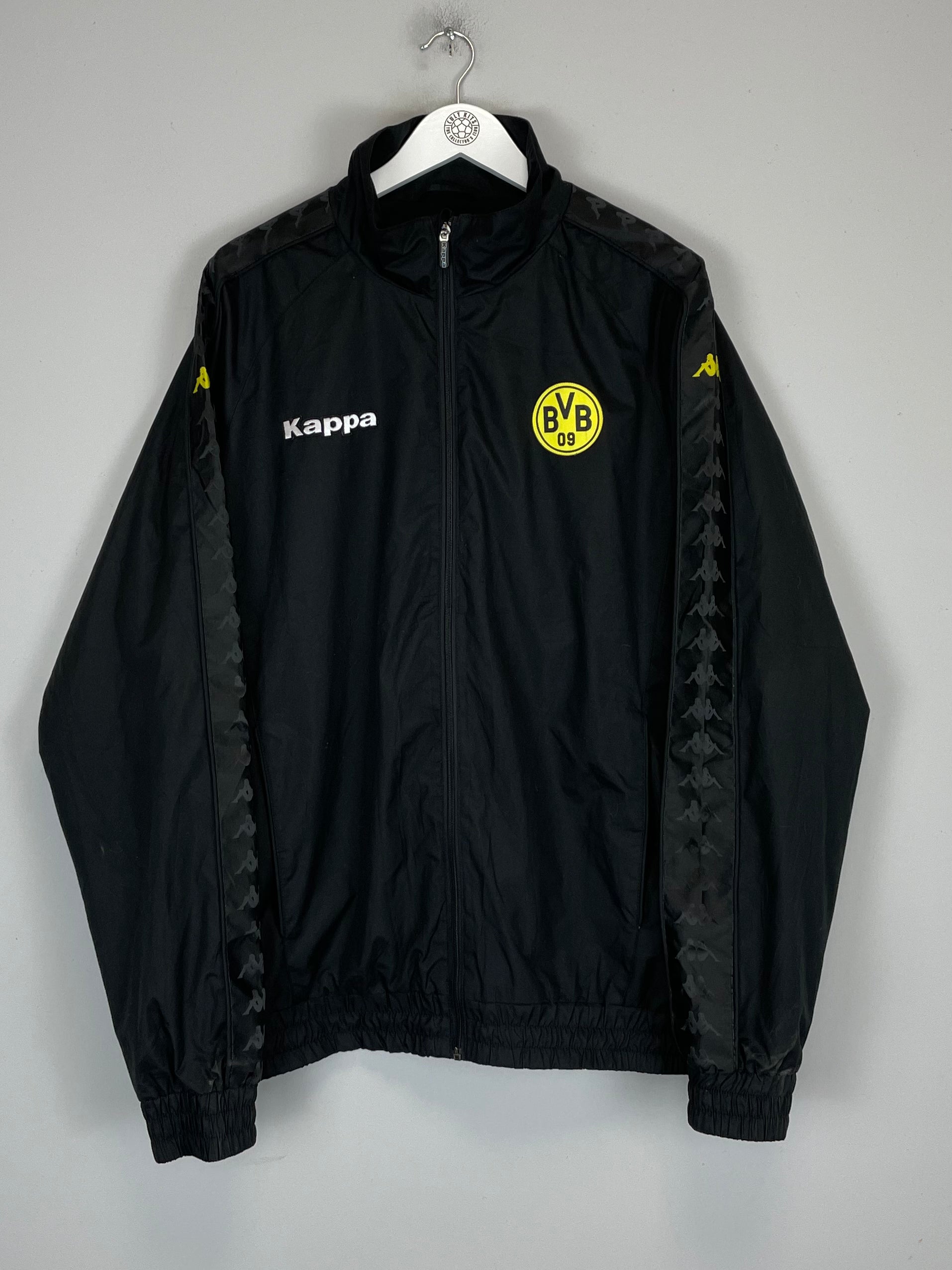 Shop 2009 DORTMUND TRACK JACKET (XXL) KAPPA, classic football shirts, vintage football shirts & retro soccer jerseys at Cult Kits