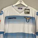 Shop 2016/17 LAZIO BIGLIA #20 *BNWT* THIRD SHIRT (XL) MACRON, classic football shirts, vintage football shirts & retro soccer jerseys at Cult Kits