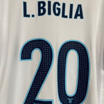 Shop 2016/17 LAZIO BIGLIA #20 *BNWT* THIRD SHIRT (XL) MACRON, classic football shirts, vintage football shirts & retro soccer jerseys at Cult Kits