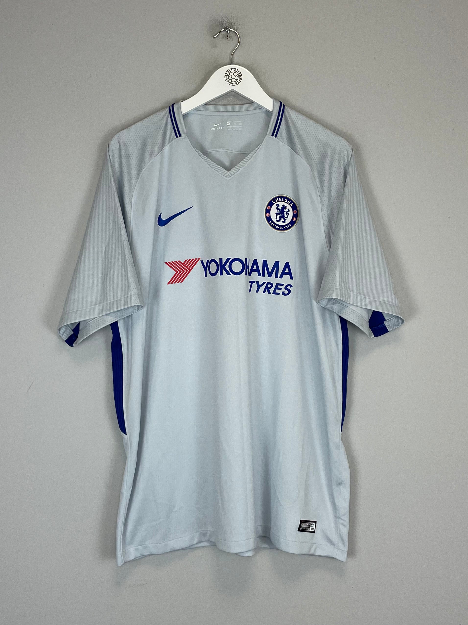 Shop 2017/18 CHELSEA AWAY SHIRT (XXL) NIKE, classic football shirts, vintage football shirts & retro soccer jerseys at Cult Kits