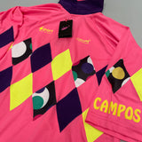 Shop 1990'S JORGE CAMPOS *LTD EDITION + SIGNED* BOXED SHIRT (L) RAUTE SPORT, classic football shirts, vintage football shirts & retro soccer jerseys at Cult Kits