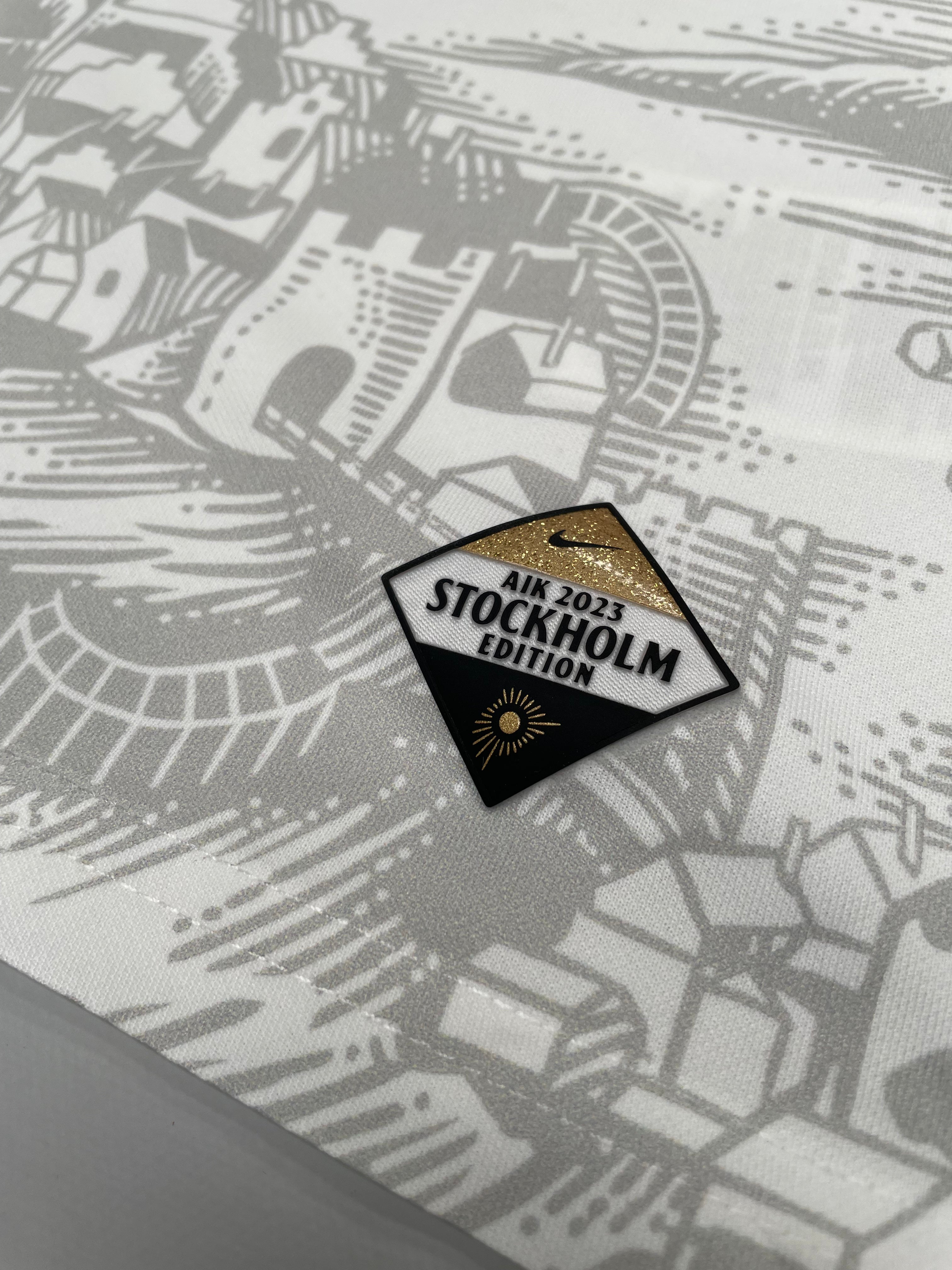 Shop 2023 AIK STOCKHOLM GOLD LTD EDITION SHIRT (XXL) NIKE, classic football shirts, vintage football shirts & retro soccer jerseys at Cult Kits