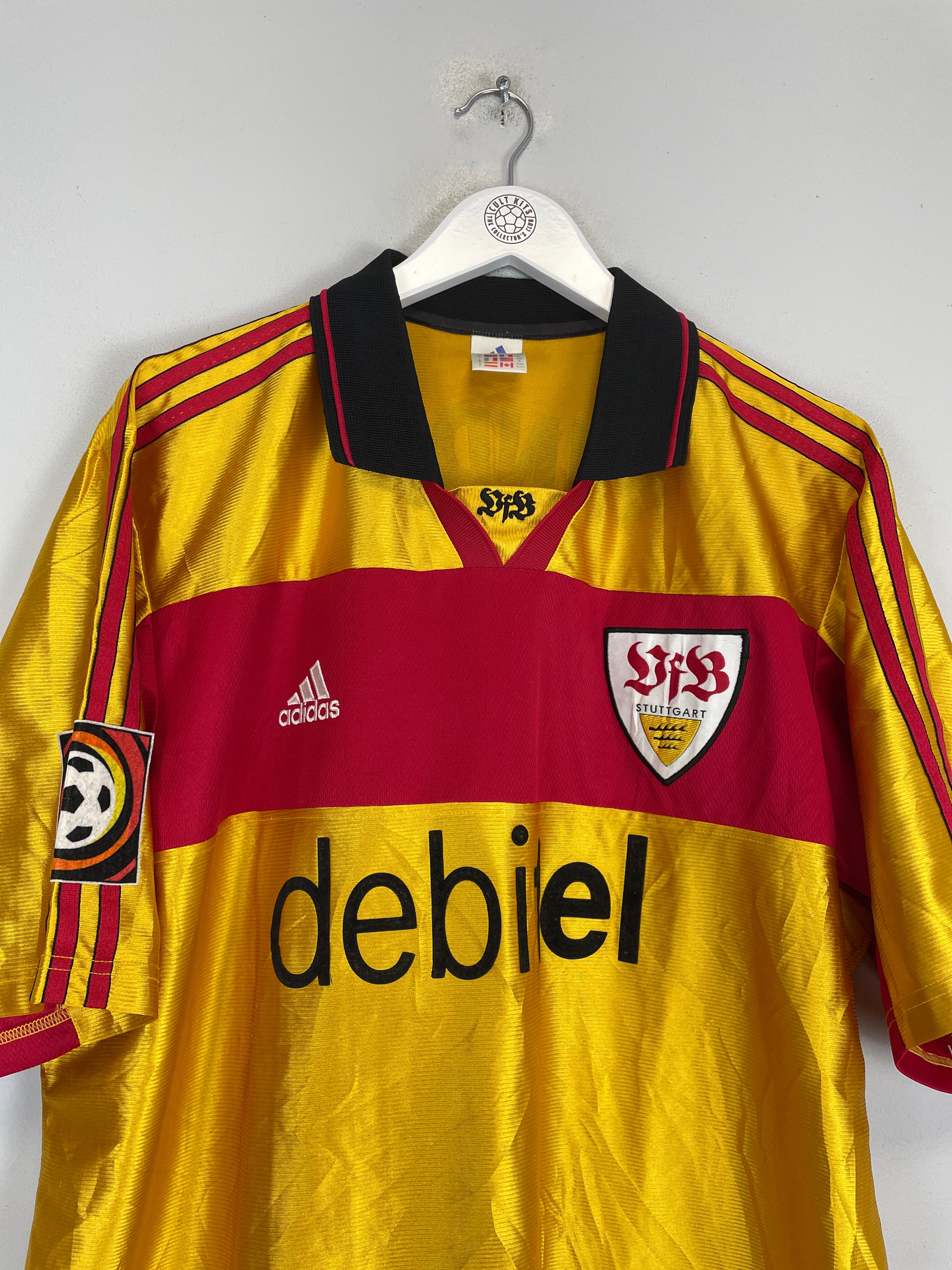 Shop 2000/01 STUTTGART DUNDEE #36 AWAY SHIRT (XL) ADIDAS, classic football shirts, vintage football shirts & retro soccer jerseys at Cult Kits