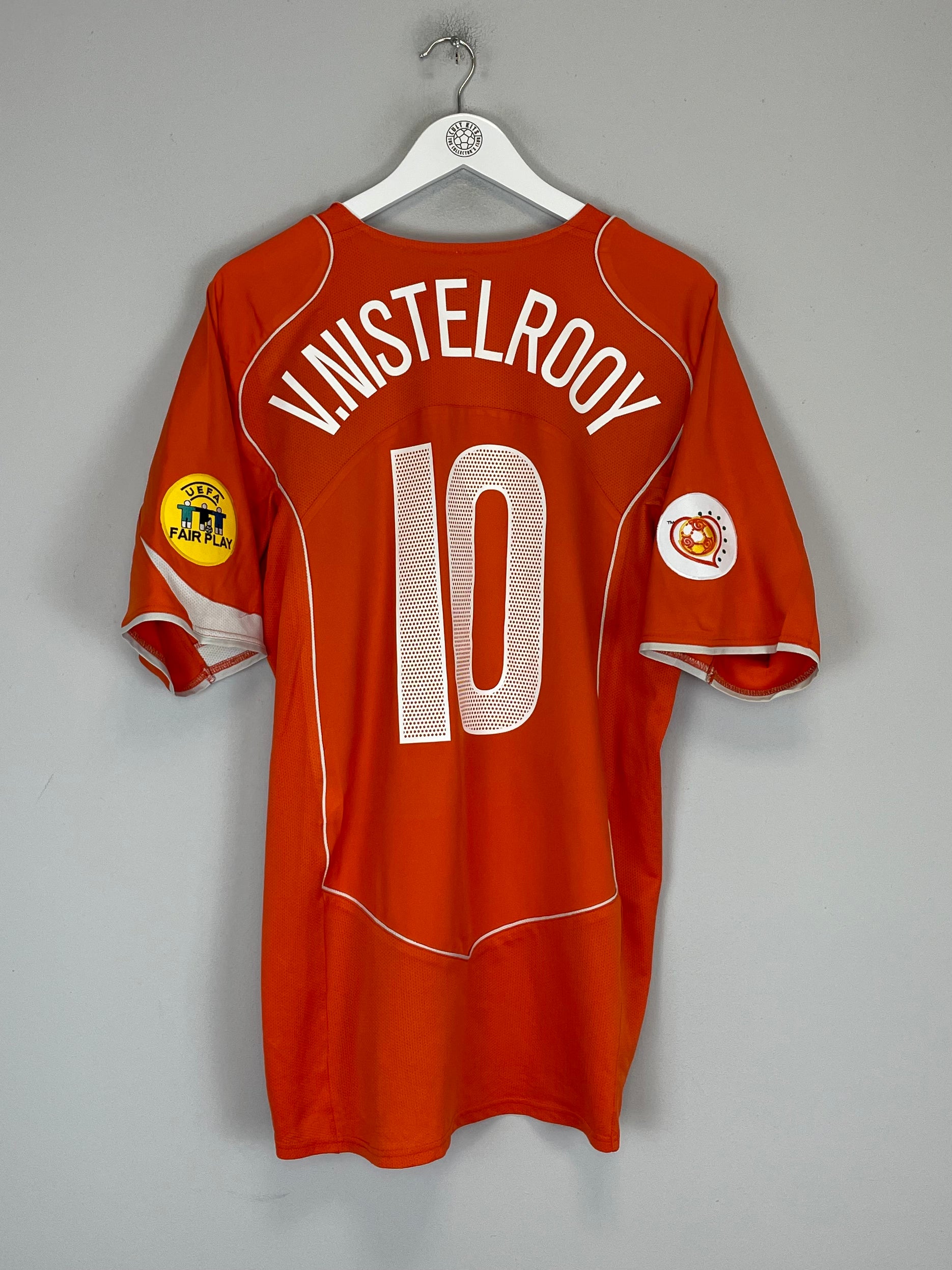 2004/06 NETHERLANDS V.NISTELROOY #10 HOME SHIRT (XL) NIKE – Cult Kits 2004/06 NETHERLANDS V.NISTELROOY #10 HOME SHIRT (XL) NIKE – Cult Kits