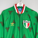 Shop 2014 MEXICO TRACK JACKET (L) ADIDAS, classic football shirts, vintage football shirts & retro soccer jerseys at Cult Kits