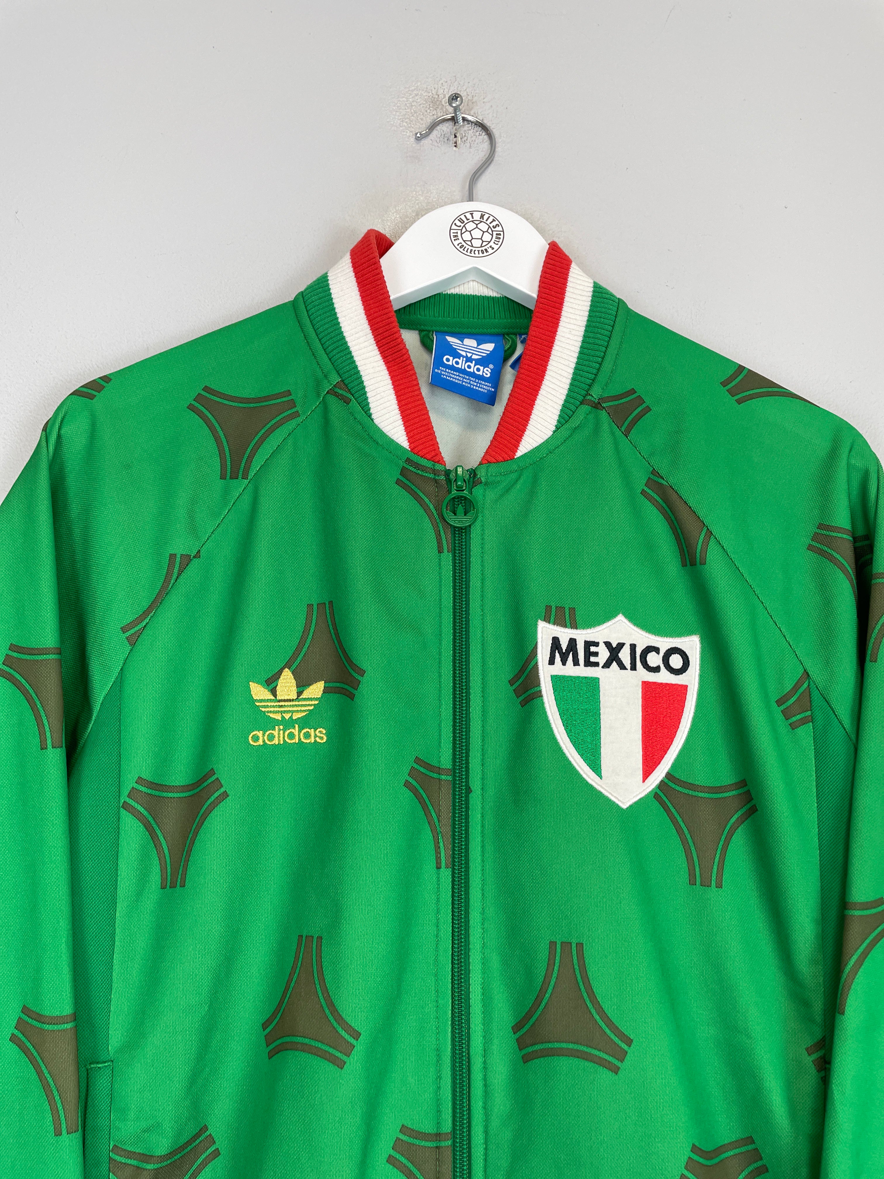 Shop 2014 MEXICO TRACK JACKET (L) ADIDAS, classic football shirts, vintage football shirts & retro soccer jerseys at Cult Kits