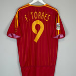 Shop 2006/08 SPAIN F.TORRES #9 HOME SHIRT (L) ADIDAS, classic football shirts, vintage football shirts & retro soccer jerseys at Cult Kits