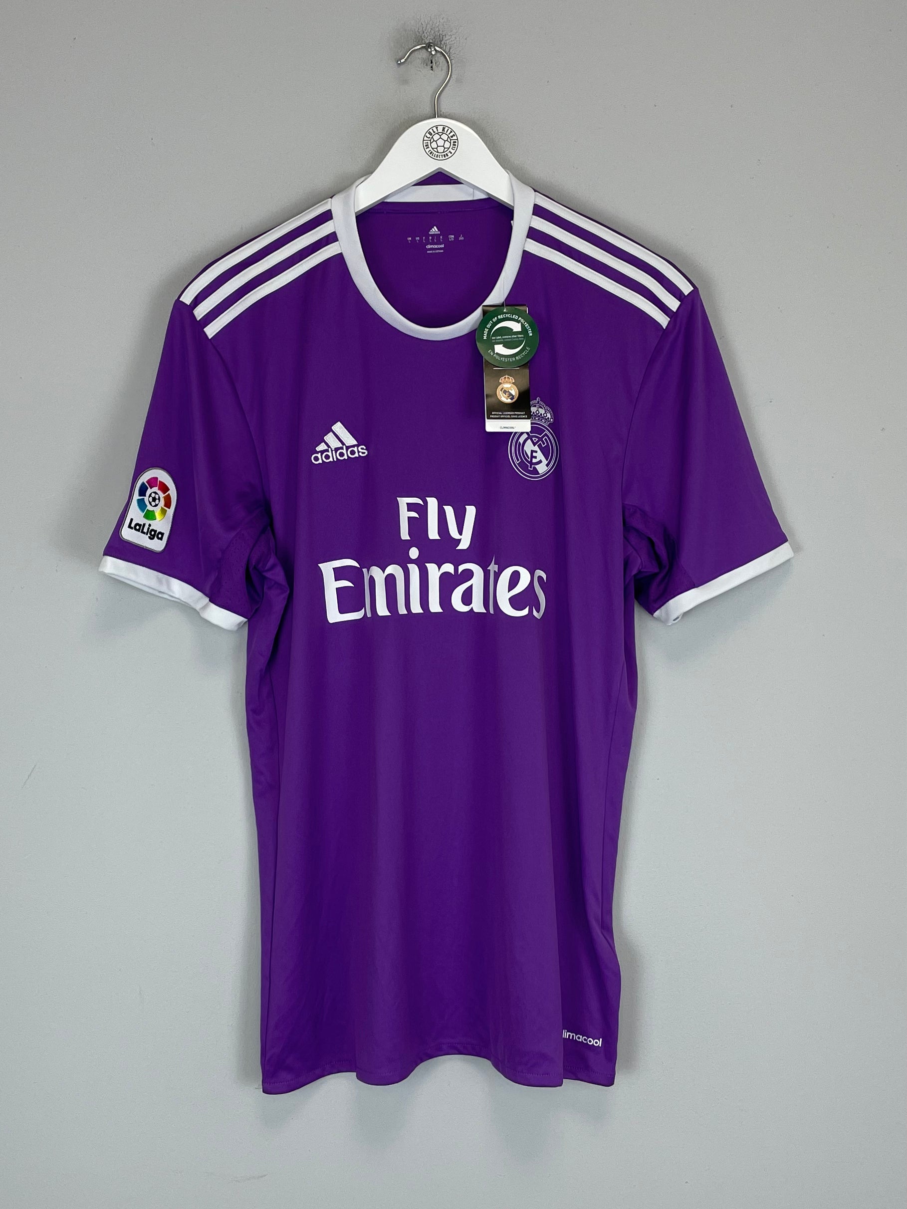 Shop 2016/17 REAL MADRID RONALDO #7 *BNWT* AWAY SHIRT (L) ADIDAS, classic football shirts, vintage football shirts & retro soccer jerseys at Cult Kits