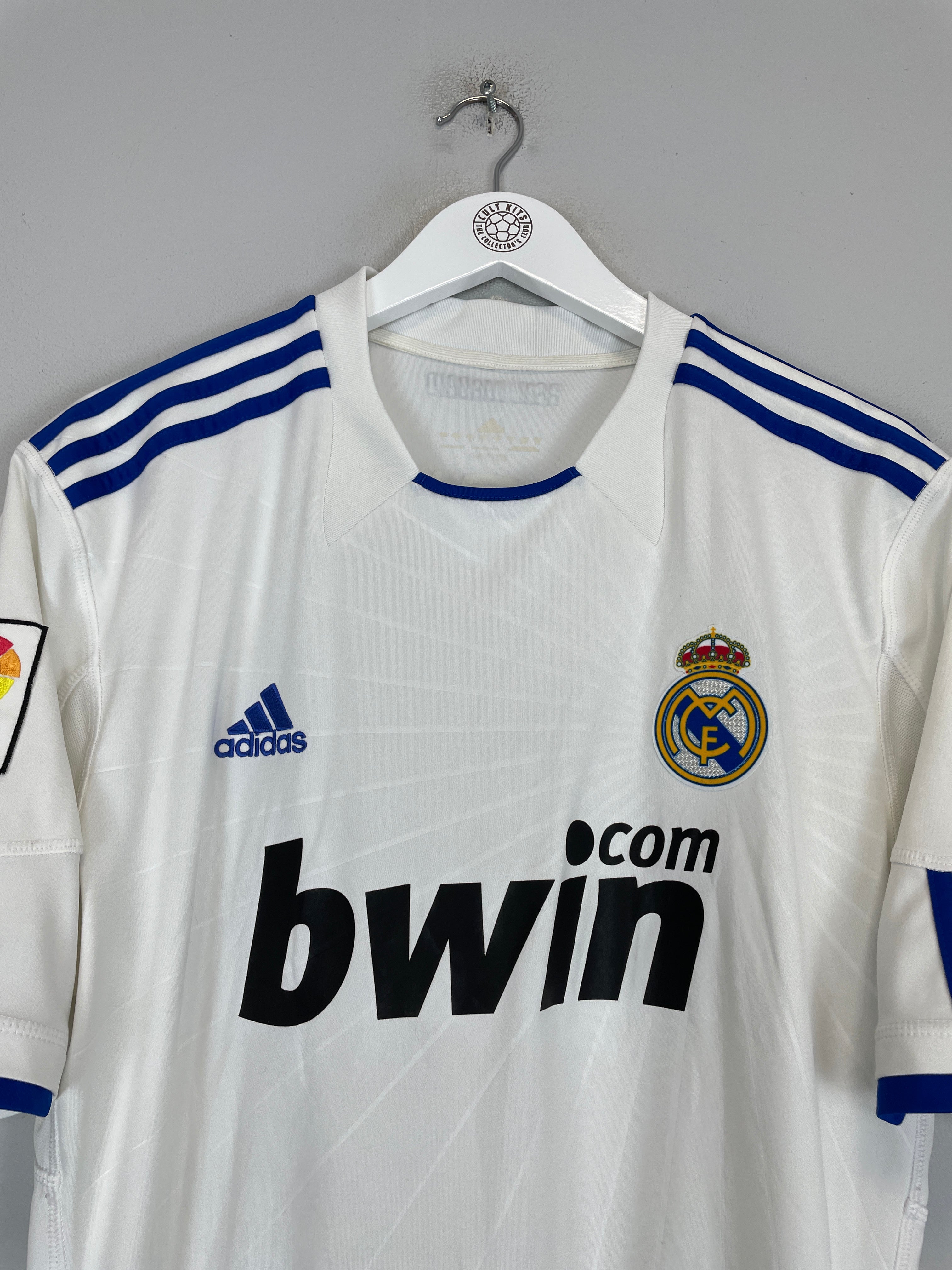 Shop 2010/11 REAL MADRID RONALDO #7 HOME SHIRT (L) ADIDAS, classic football shirts, vintage football shirts & retro soccer jerseys at Cult Kits