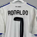 Shop 2010/11 REAL MADRID RONALDO #7 HOME SHIRT (L) ADIDAS, classic football shirts, vintage football shirts & retro soccer jerseys at Cult Kits