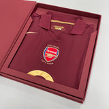 Shop 2006 ARSENAL LTD EDITION BOXED HOME SHIRT (L) NIKE, classic football shirts, vintage football shirts & retro soccer jerseys at Cult Kits