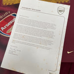 Shop 2006 ARSENAL LTD EDITION BOXED HOME SHIRT (L) NIKE, classic football shirts, vintage football shirts & retro soccer jerseys at Cult Kits
