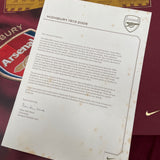 Shop 2006 ARSENAL LTD EDITION BOXED HOME SHIRT (L) NIKE, classic football shirts, vintage football shirts & retro soccer jerseys at Cult Kits