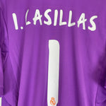 Shop 2013/14 REAL MADRID CASILLAS #1 GK SHIRT (XL) ADIDAS, classic football shirts, vintage football shirts & retro soccer jerseys at Cult Kits