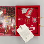 Shop 2005 LIVERPOOL C/L FINAL EDITION *BOXED* HOME SHIRT (M) REEBOK ISTANBUL, classic football shirts, vintage football shirts & retro soccer jerseys at Cult Kits