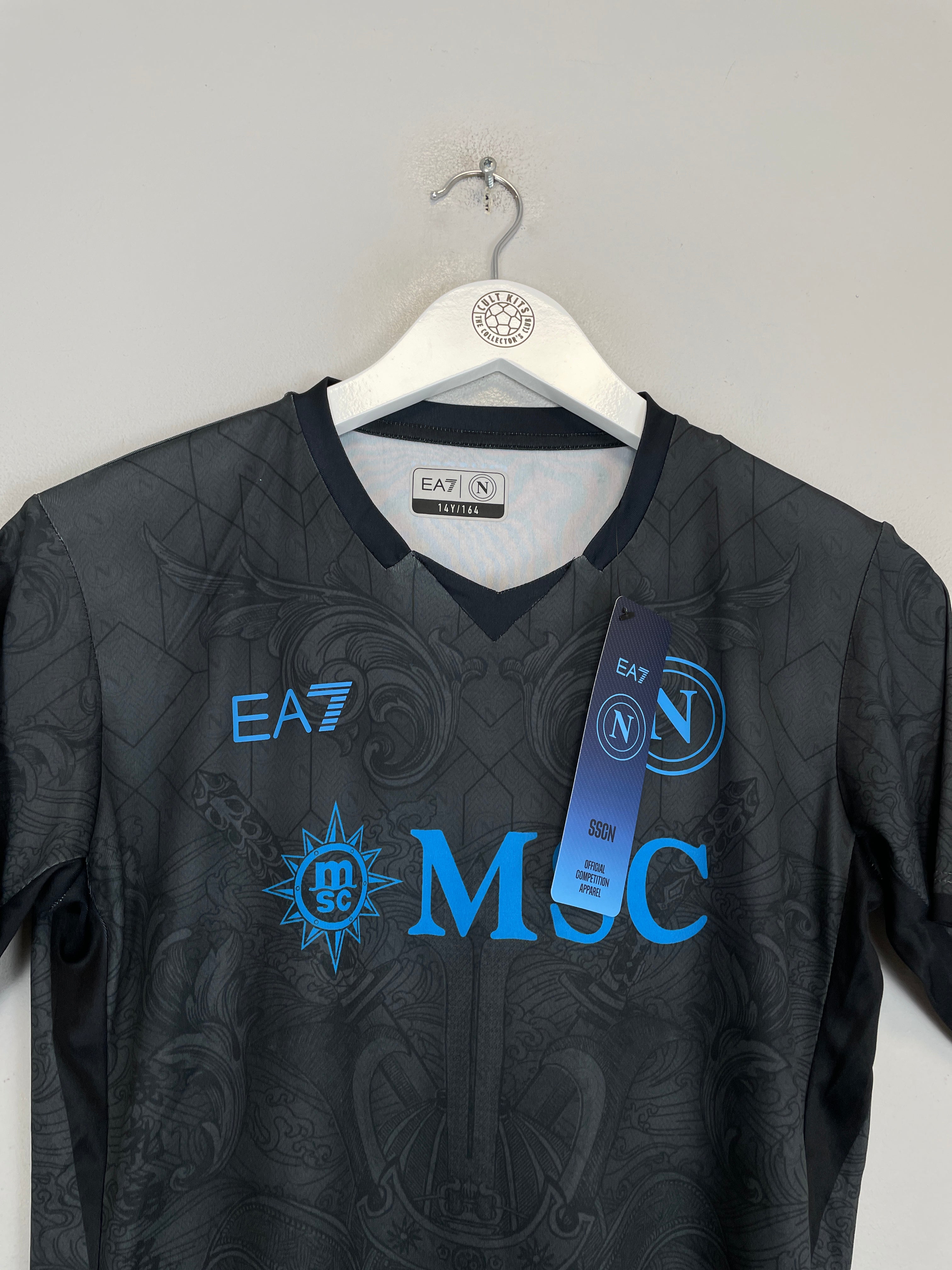 Shop 2024/25 Napoli *BNWT* Authentic Third Shirt (Kids - Multiple Sizes) EA7, classic football shirts, vintage football shirts & retro soccer jerseys at Cult Kits