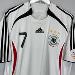 Shop 2005/07 GERMANY SCHWEINSTEIGER #7 HOME SHIRT (L) ADIDAS, classic football shirts, vintage football shirts & retro soccer jerseys at Cult Kits