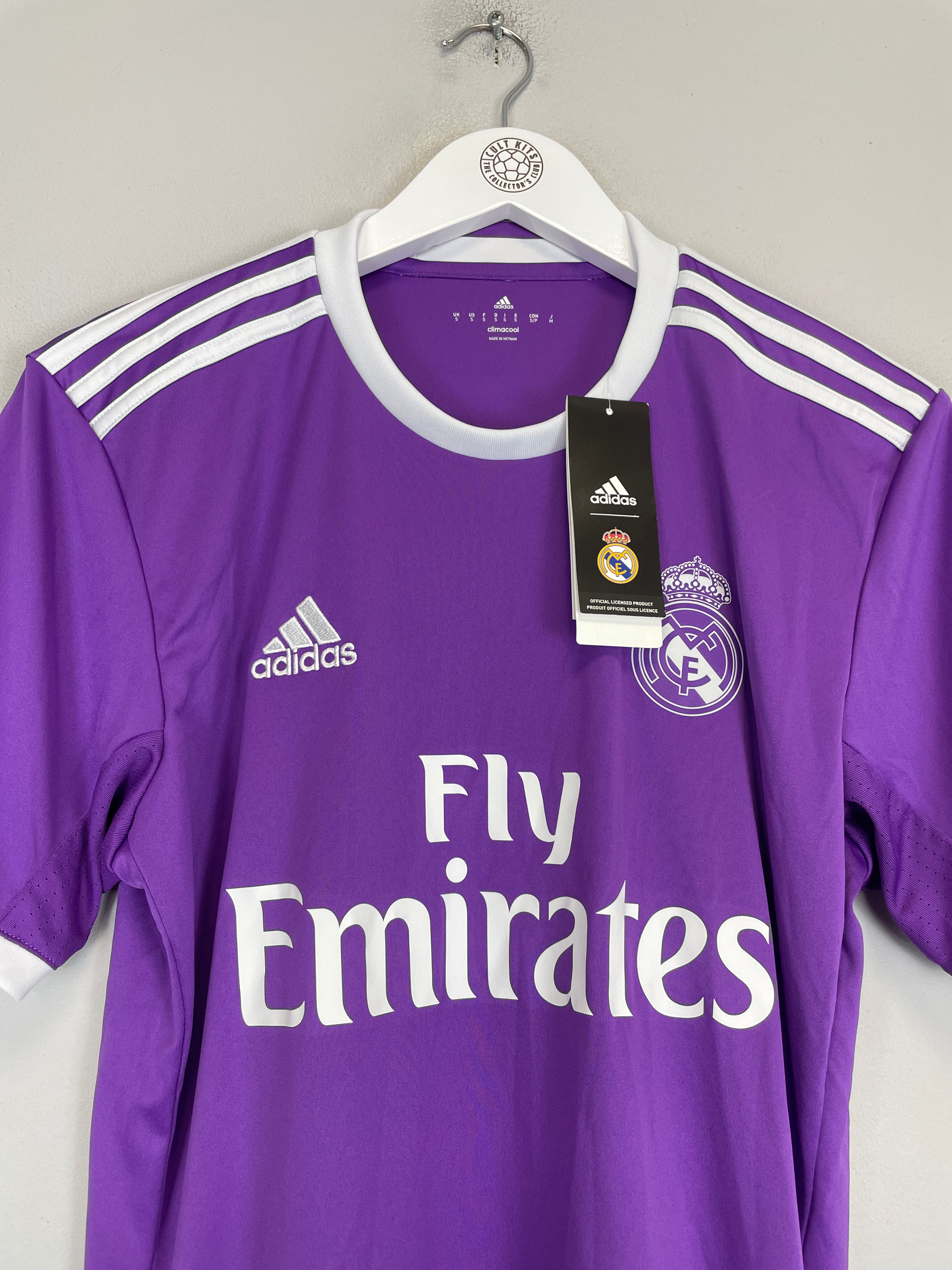 Shop 2016/17 REAL MADRID RONALDO #7 *BNWT* AWAY SHIRT (S) ADIDAS, classic football shirts, vintage football shirts & retro soccer jerseys at Cult Kits