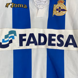 Shop 2006/07 DEPORTIVO LA CORUNA *CENTENARY* HOME SHIRT (XS) JOMA, classic football shirts, vintage football shirts & retro soccer jerseys at Cult Kits