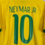 Shop 2014/15 BRAZIL NEYMAR JR #10 HOME SHIRT (L) NIKE, classic football shirts, vintage football shirts & retro soccer jerseys at Cult Kits