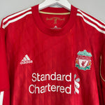 Shop 2010/12 LIVERPOOL GERRARD #8 HOME SHIRT (XXL) ADIDAS, classic football shirts, vintage football shirts & retro soccer jerseys at Cult Kits