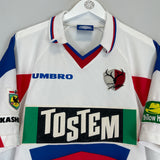 Shop 1997 KASHIMA ANTLERS AWAY SHIRT (XL) UMBRO, classic football shirts, vintage football shirts & retro soccer jerseys at Cult Kits