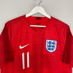 Shop 2018/19 ENGLAND LINGARD #11 AWAY SHIRT (L) NIKE, classic football shirts, vintage football shirts & retro soccer jerseys at Cult Kits