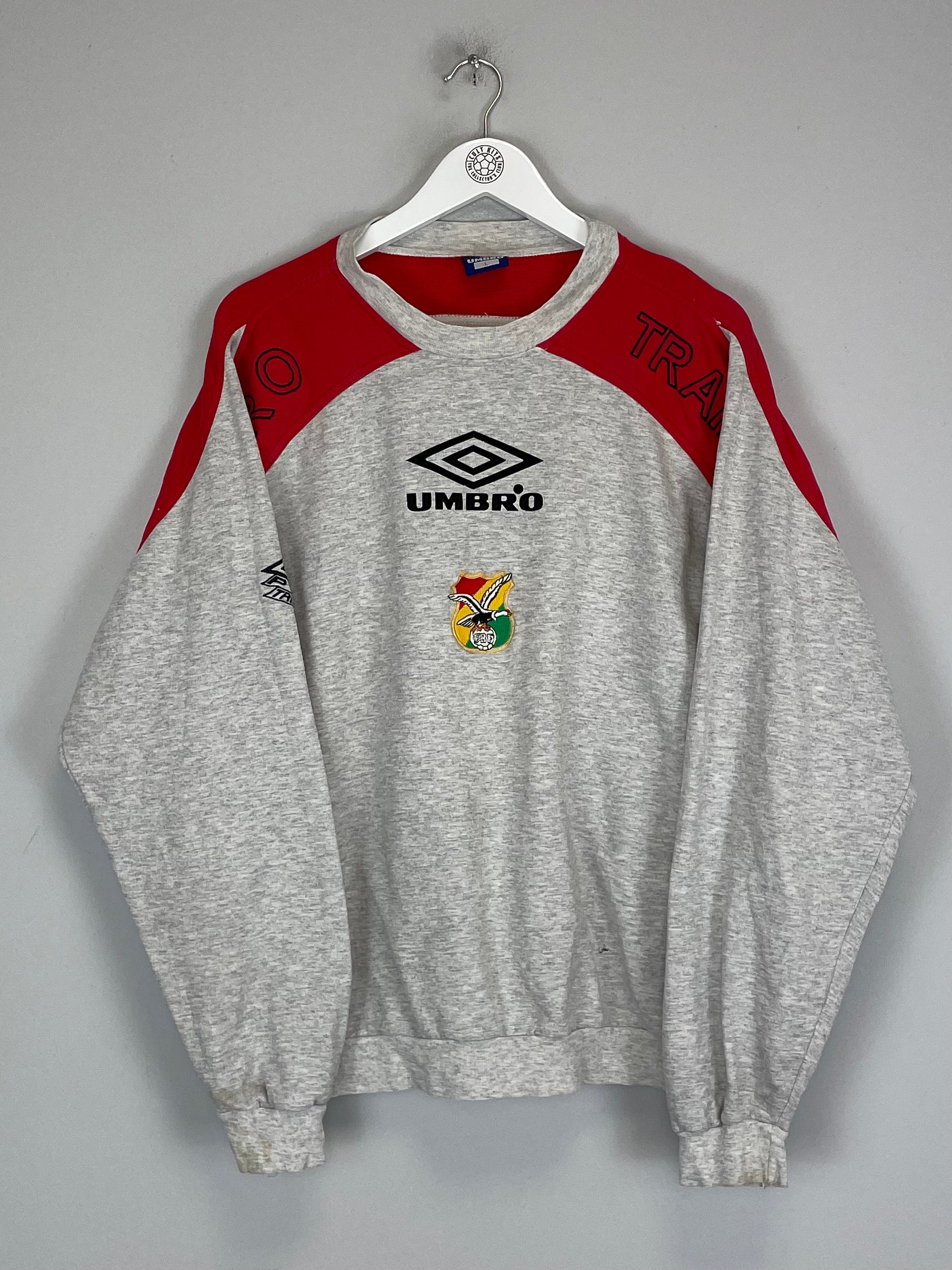 Shop 1997/99 BOLIVIA JUMPER (L) UMBRO, classic football shirts, vintage football shirts & retro soccer jerseys at Cult Kits