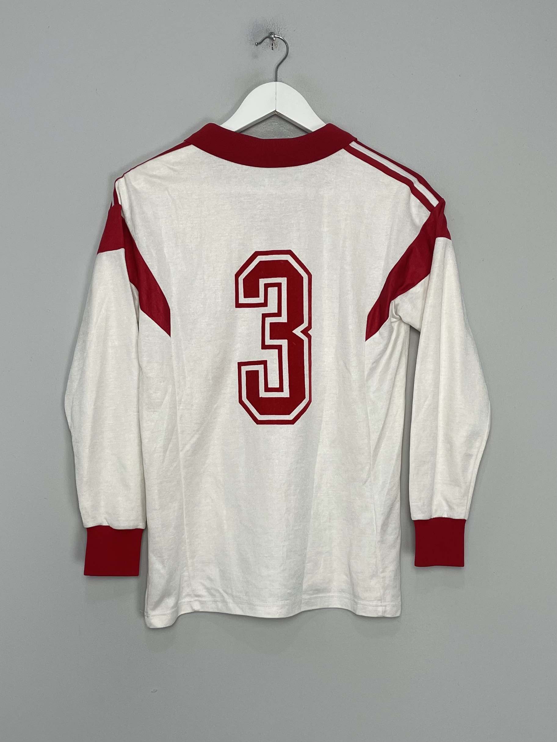Shop 1987/88 HAMBURG #3 L/S HOME SHIRT (S) ADIDAS, classic football shirts, vintage football shirts & retro soccer jerseys at Cult Kits