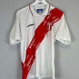 Shop 1996/97 PERU HOME SHIRT (S) UMBRO, classic football shirts, vintage football shirts & retro soccer jerseys at Cult Kits