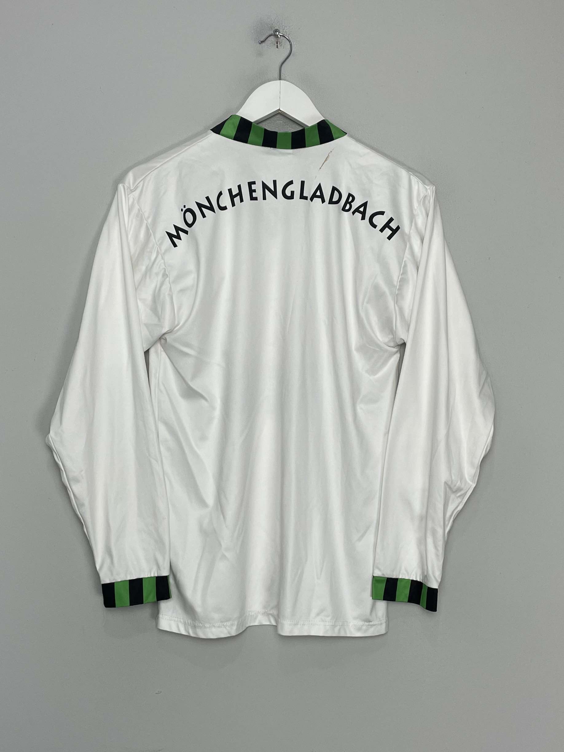 Shop 1992/94 MONCHENGLADBACH L/S HOME SHIRT (S) ASICS, classic football shirts, vintage football shirts & retro soccer jerseys at Cult Kits