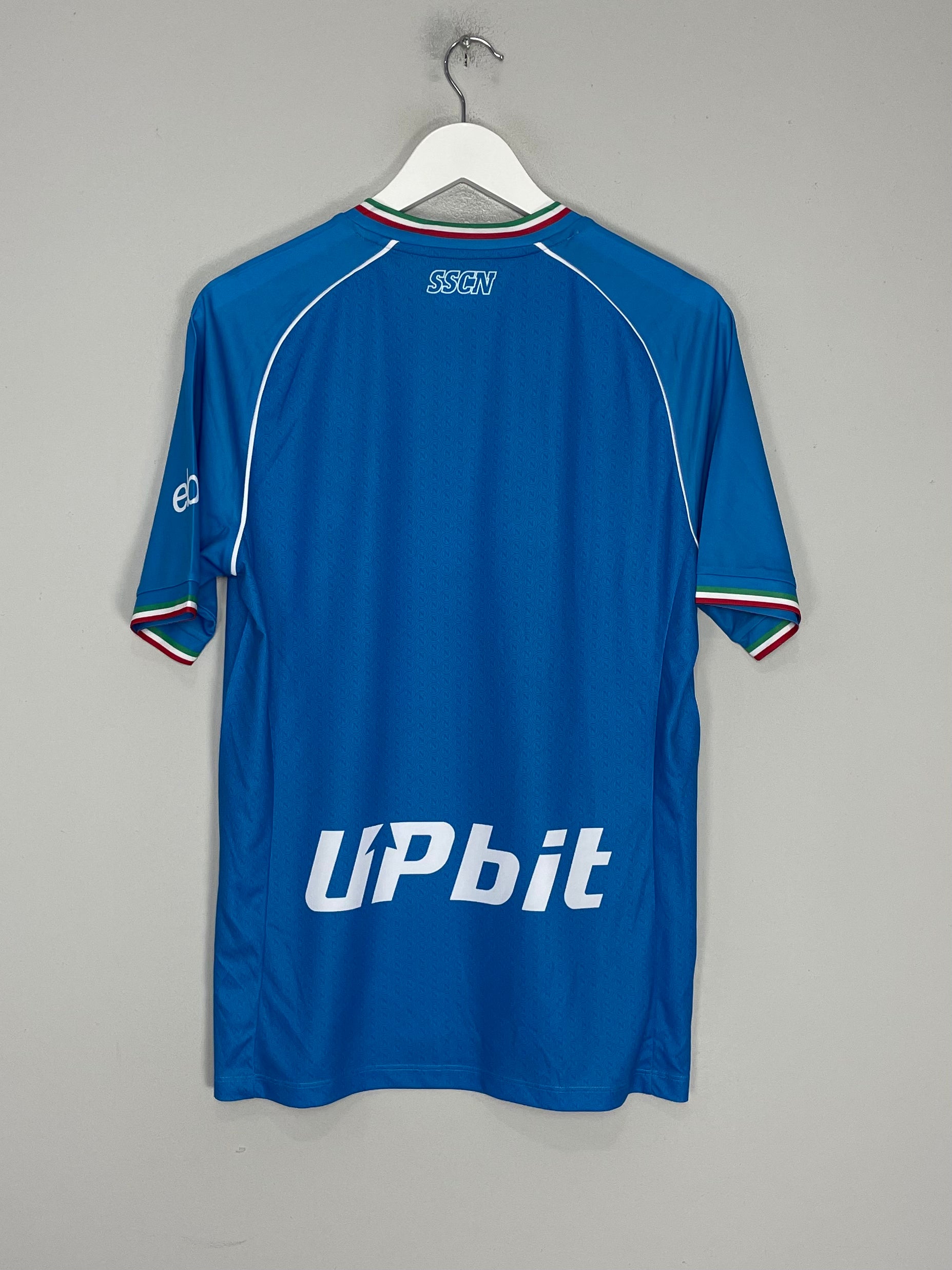 Shop 2023/24 NAPOLI *BNWT* HOME SHIRT (MULTIPLE SIZES) EA7, classic football shirts, vintage football shirts & retro soccer jerseys at Cult Kits