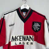 Shop 1995/96 RANGERS AWAY SHIRT (L) ADIDAS, classic football shirts, vintage football shirts & retro soccer jerseys at Cult Kits
