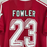 Shop 1995/96 LIVERPOOL FOWLER #23 HOME SHIRT (L) REEBOK, classic football shirts, vintage football shirts & retro soccer jerseys at Cult Kits