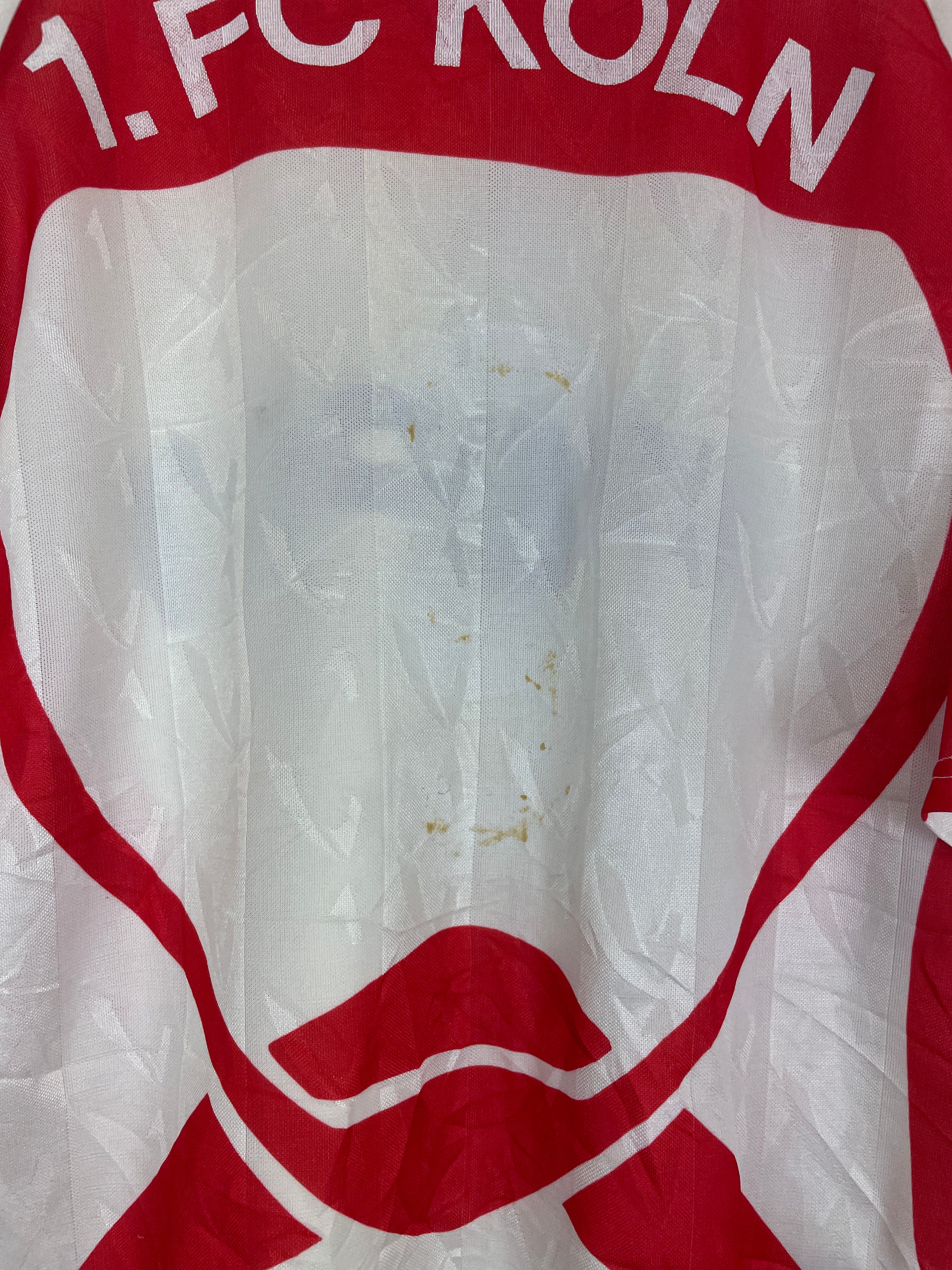 Shop 1993/94 FC KOLN HOME SHIRT (XL) PUMA, classic football shirts, vintage football shirts & retro soccer jerseys at Cult Kits