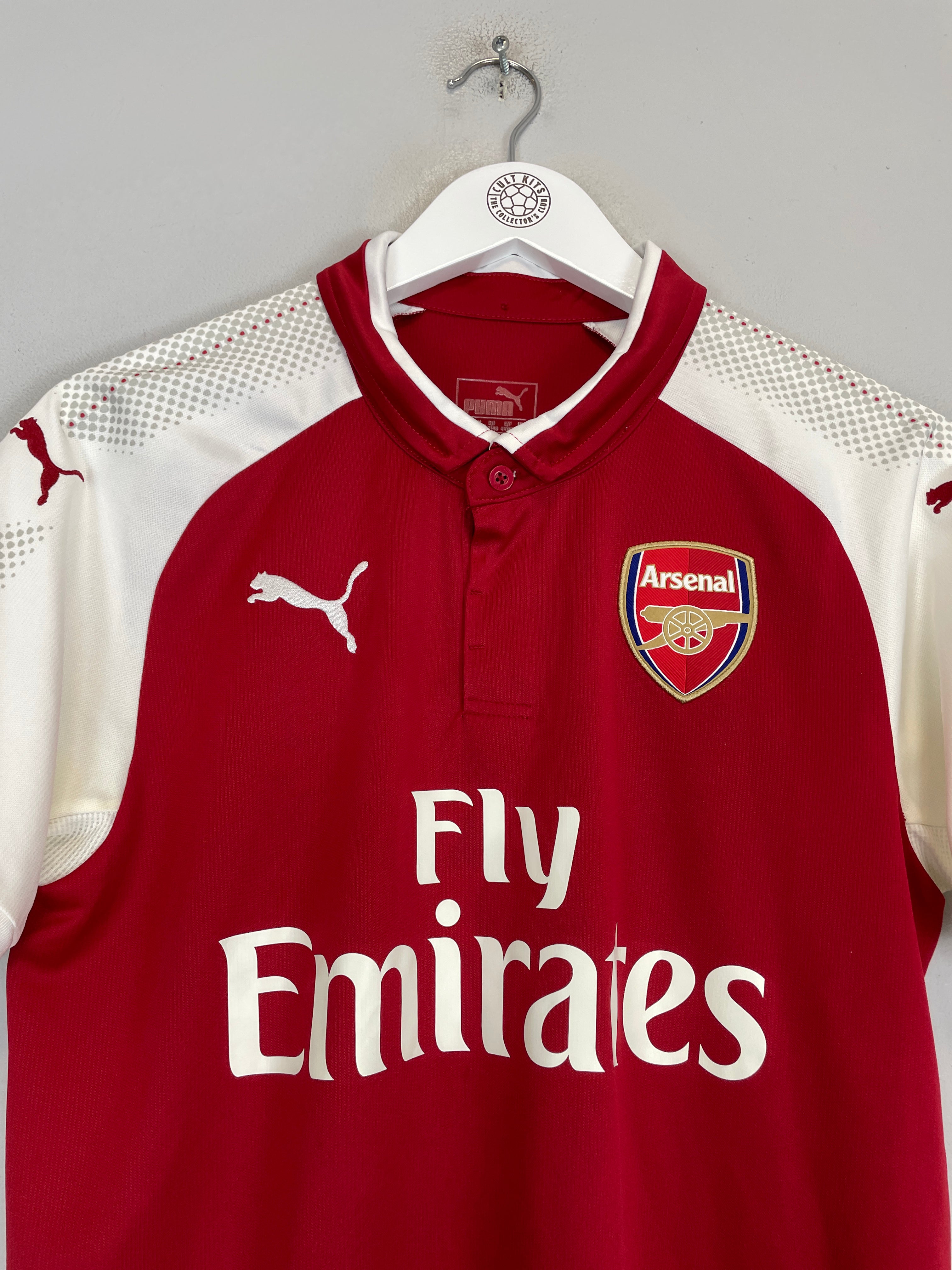 Shop 2017/18 ARSENAL HOME SHIRT (S) PUMA, classic football shirts, vintage football shirts & retro soccer jerseys at Cult Kits